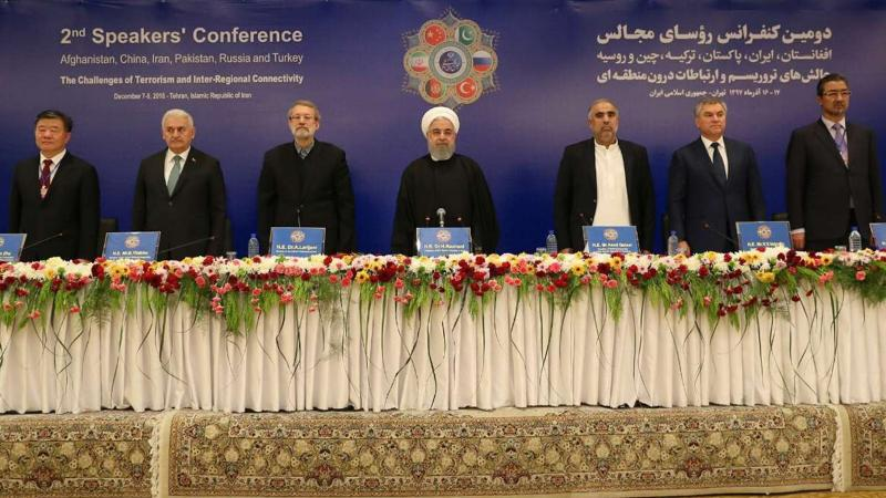 Yıldırım, Tahran'daki terör konferansında konuştu: Üçlü işbirliğini altıya çıkaralım