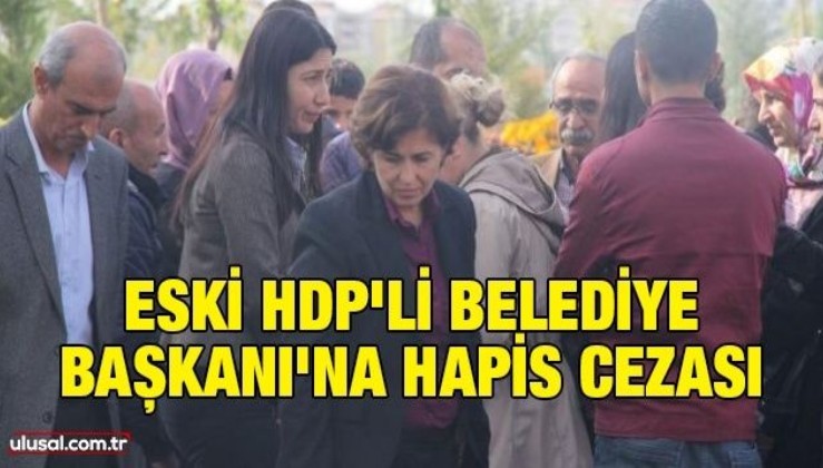 Eski HDP'li Belediye Başkanı'na hapis cezası