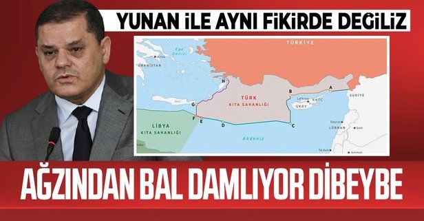 Libya Başbakanı Dibeybe: Libya ve Türkiye arasındaki deniz anlaşması konusunda Yunanistan ile aynı fikirde değiliz
