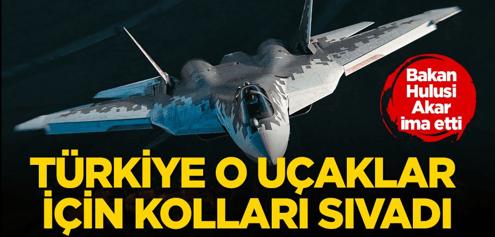 Türkiye, SU57 uçakları için kolları sıvadı