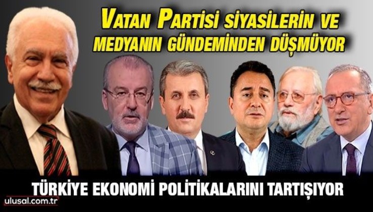 Türkiye ekonomide çıkışı tartışıyor: Vatan Partisi'nin Üretim Devrimi programı gündeme oturdu