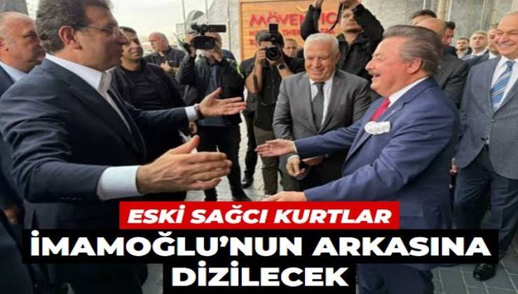 Eski sağcı kurtlar İmamoğlu’nun arkasına dizilecek