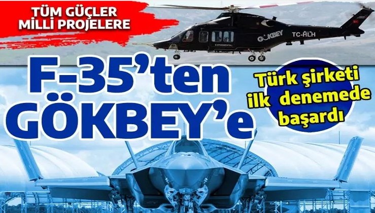 F-35'i uçuran Türk şirketi, GÖKBEY helikopterine güç veriyor: İlk denemede başardılar