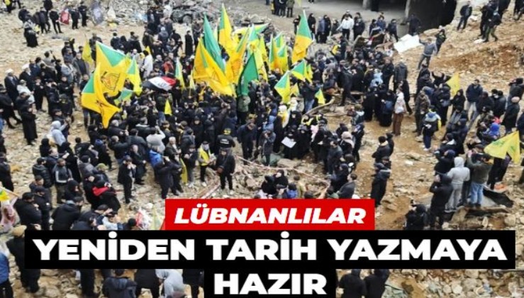 Lübnanlılar yeniden tarih yazmaya hazır