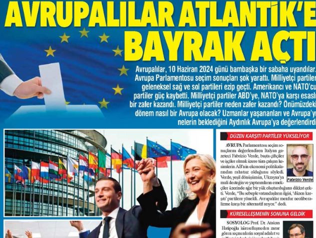 Avrupalılar Atlantik’e bayrak açtı: Milliyetçiler AP seçimlerine damga vurdu