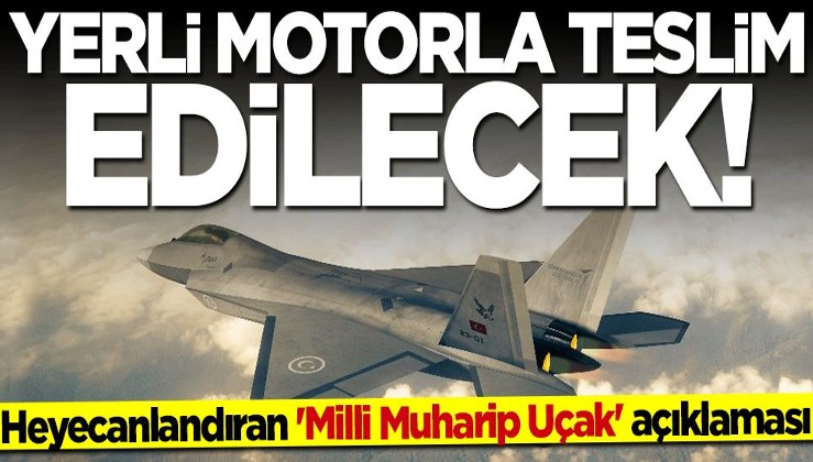 Temel Kotil'den heyecanlandıran "Milli Muharip Uçak" açıklaması: