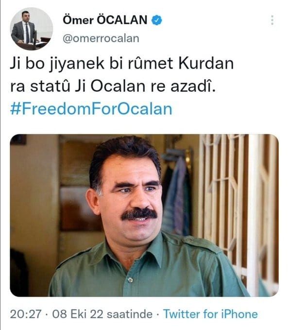 HDP ayrı PKK ayrı diyenler bunu okusunlar! HDP milletvekili Ömer Öcalan
