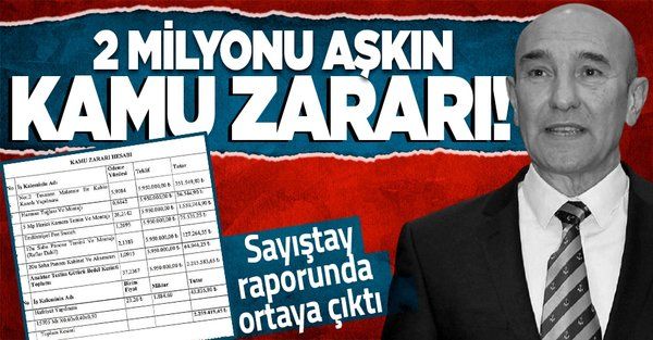 İzmir Büyükşehir Belediyesi'nde skandal! Sayıştay raporunda ortaya çıktı! 2 milyon 666 bin lira kamu zararı!