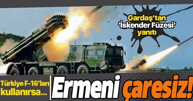 Çaresiz kalan Ermenistan tehditler savurdu! Türkiye F16'ları kullanırsa...