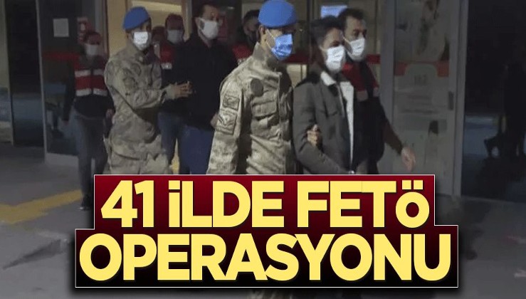 41 ilde FETÖ operasyonu