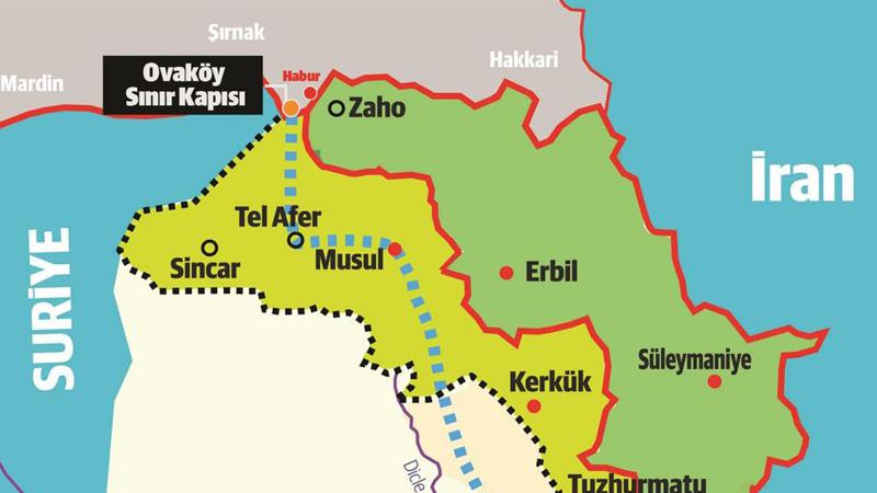Barzani'ye ve ABD'ye şok: Ovaköy Kapısı için düğmeye basıldı