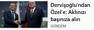 Dervişoğlu'ndan Özel'e 'demokratikleşme' tepkisi: Aklınızı başınıza alın