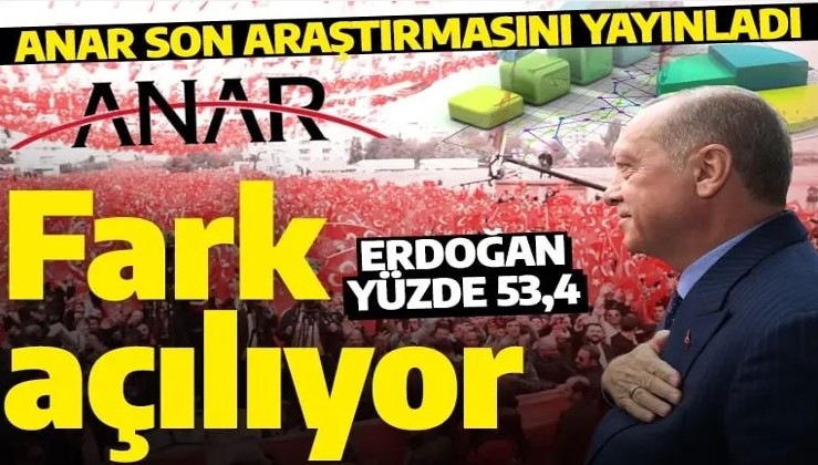 İşte son anket: Cumhurbaşkanı Erdoğan ile Kemal Kılıçdaroğlu arasındaki fark açılıyor!