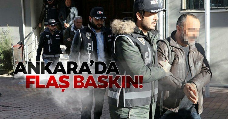 SON DAKİKA: Ankara'da FETÖ operasyonu: 56 gözaltı