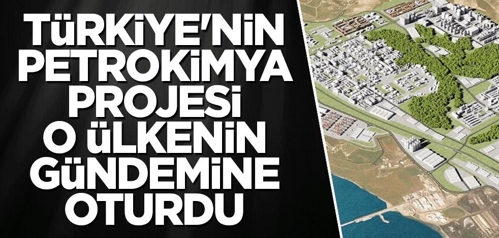Türkiye'nin petrokimya projesi o ülkenin gündemine oturdu