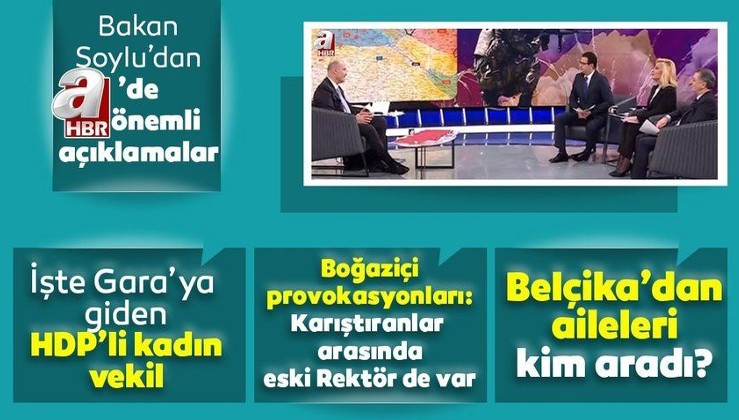 İçişleri Bakanı Süleyman Soylu, Gara'ya giden HDP'li milletvekilinin ismini açıkladı Dirayet Dilan Taşdemir