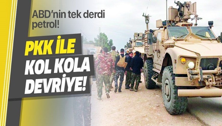 ABD'den, PKK ile kol kola petrol devriyesi!.