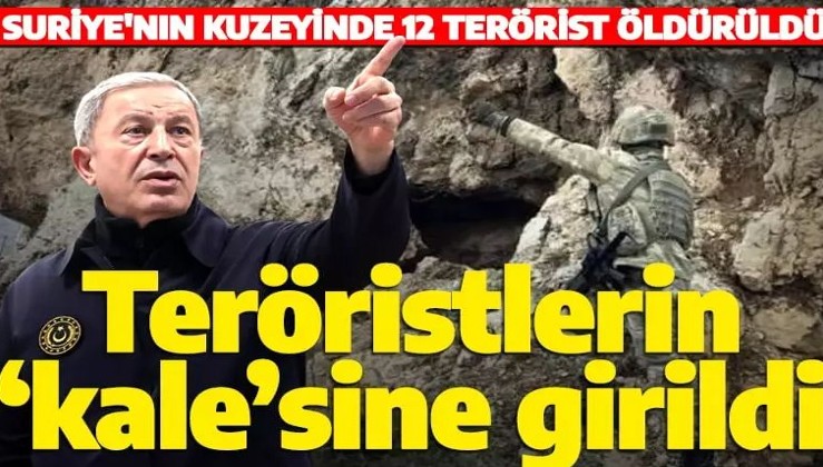 Son dakika: Bakan Akar duyurdu! Mehmetçik, teröristlerin kale olarak gördüğü Çemçö mağarasına girdi!