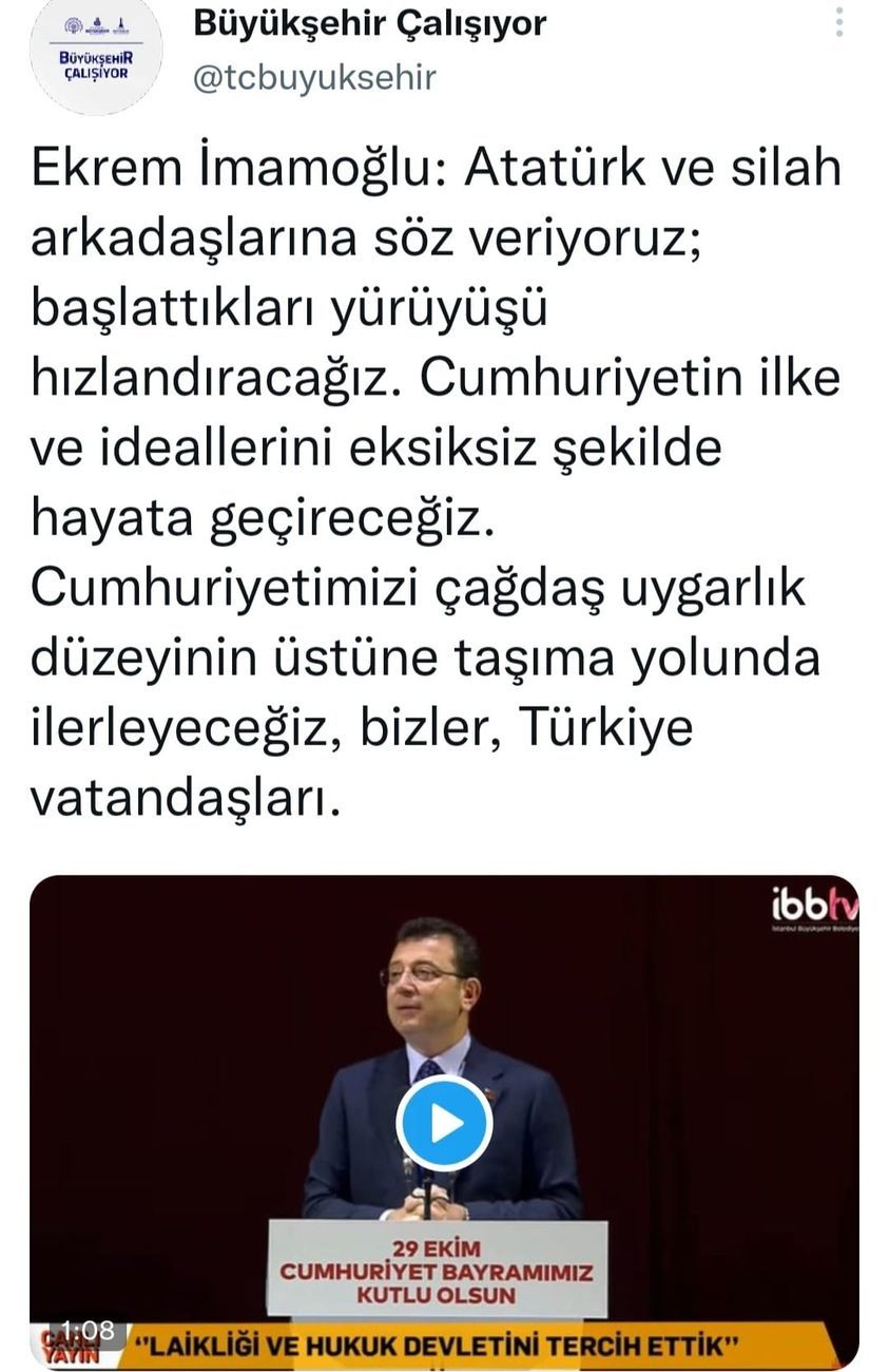 Türkiye vatandaşı yok İmamoğlu, Türk vatandaşıyız!
