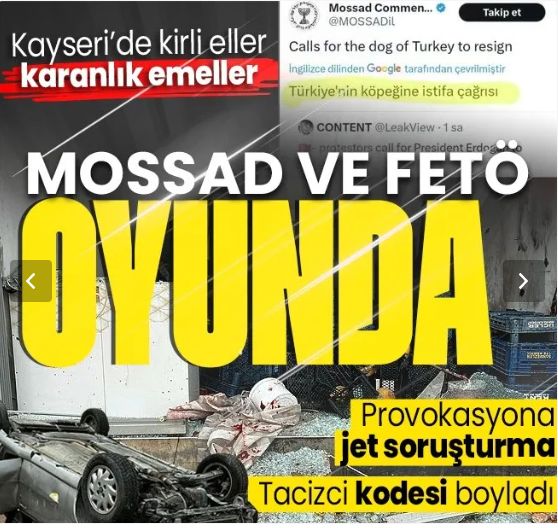 Kayseri'de karanlık eller devrede! Ümit Özdağ provokasyonu körükledi, MOSSAD ve FETÖ devreye girdi: Suriye şüpheli tutuklandı