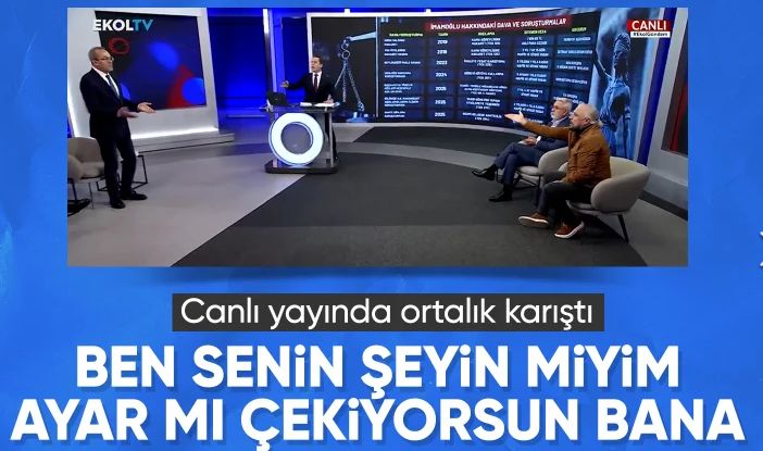Şaban Sevinç ve Mete Yarar canlı yayında birbirine girdi