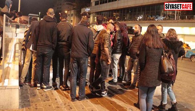 Taksim Metro girişinde korkunç olay! Görenler şoke oldu...
