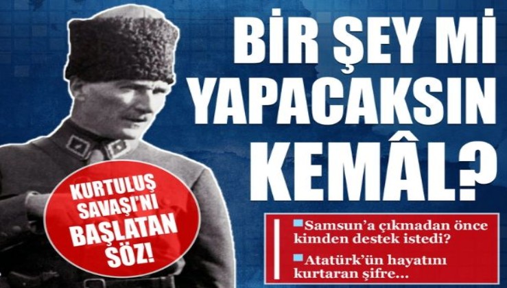 Dünya tarihini değiştiren an: Bir şey mi yapacaksın Kemâl? 19 Mayıs'a giden süreçte Atatürk-Cevat Paşa görüşmesi