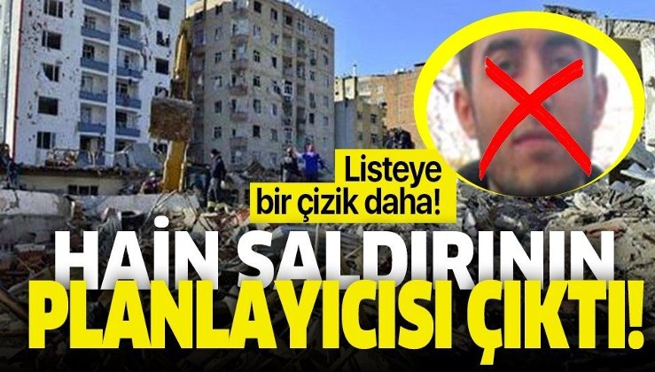 Etkisiz hale getirilen PKK'lı terörist Diyarbakır Emniyet Müdürlüğü'ne yapılan saldırının planlayıcısı çıktı!.