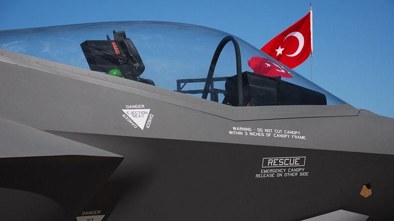 5’inci Türk F35’i havalandı