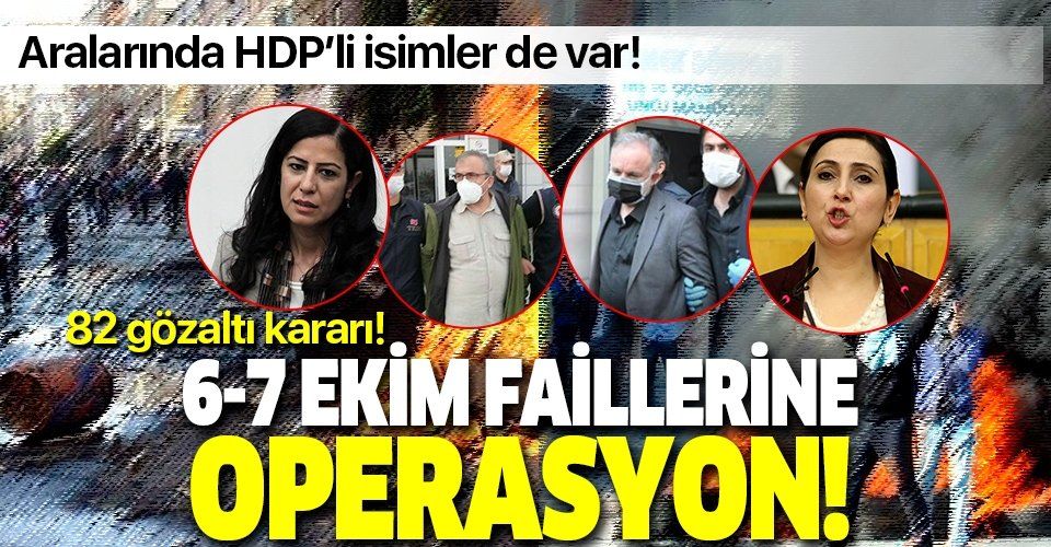 HDPKK'ya DEV operasyon! 82 kişiye gözaltı kararı!