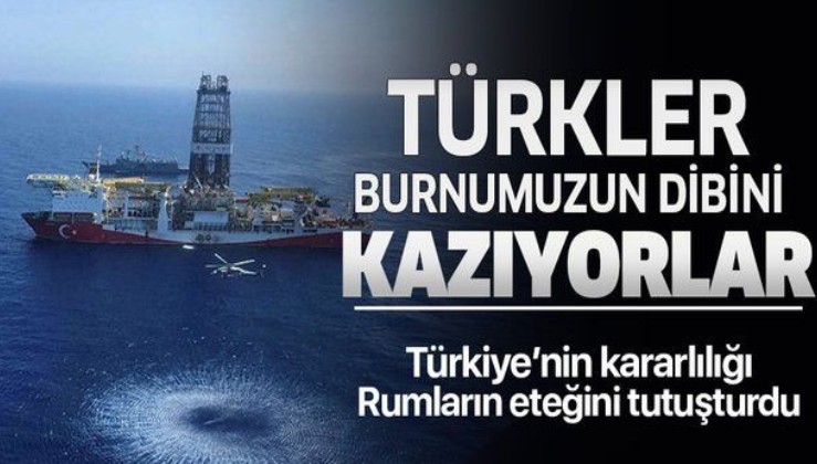 Yavuz gemisi Rumları telaşlandırdı: "Türkler burnumuzun dibini kazıyorlar".