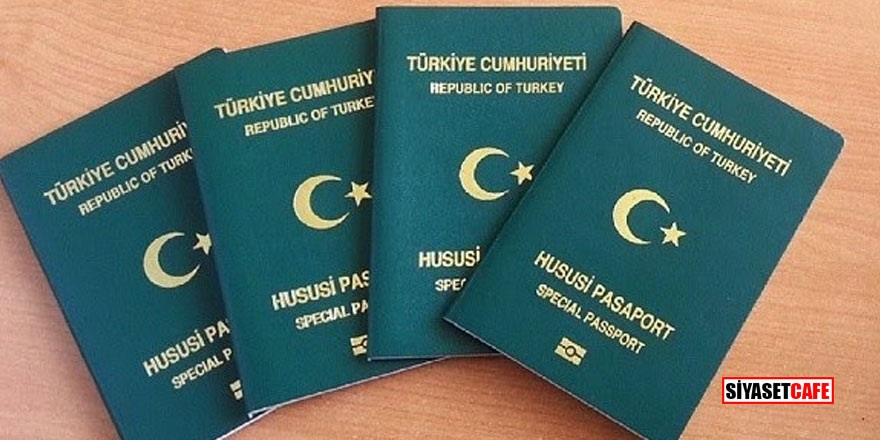 Yeşil pasaport alımında sürpriz değişiklik