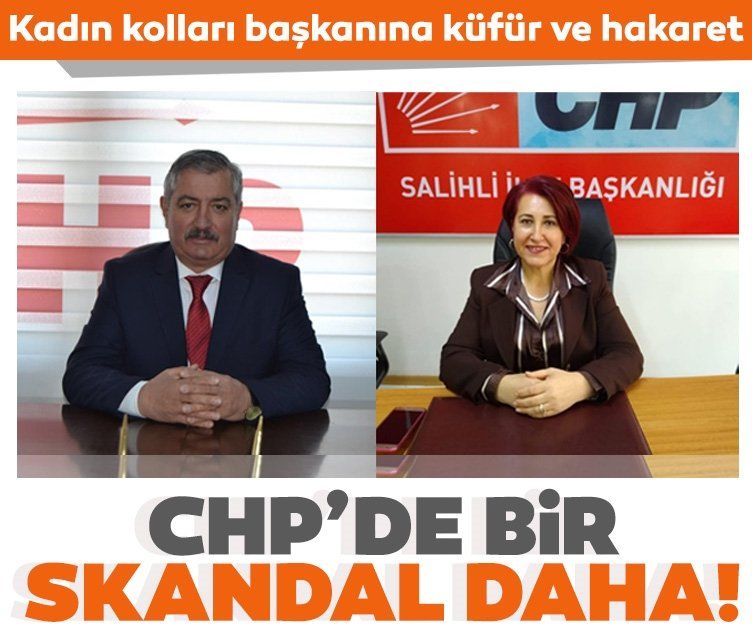 CHP'de bir skandal daha! Kadın kolları başkanına hakaret ve küfür...