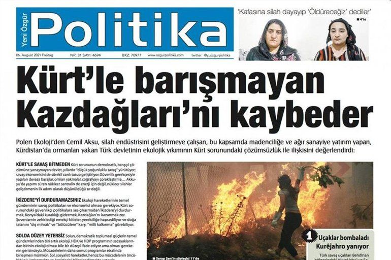 Son Dakika! Kaz Dağları'ndaki yangın kontrol altına alındı, PKK tehdit etmişti...