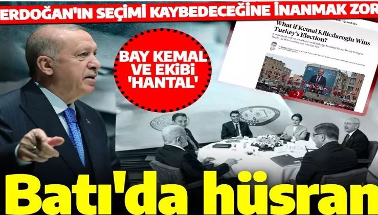 Batı medyasında 14 Mayıs hüsranı: Erdoğan'ın kaybedeceğine inanmak zor