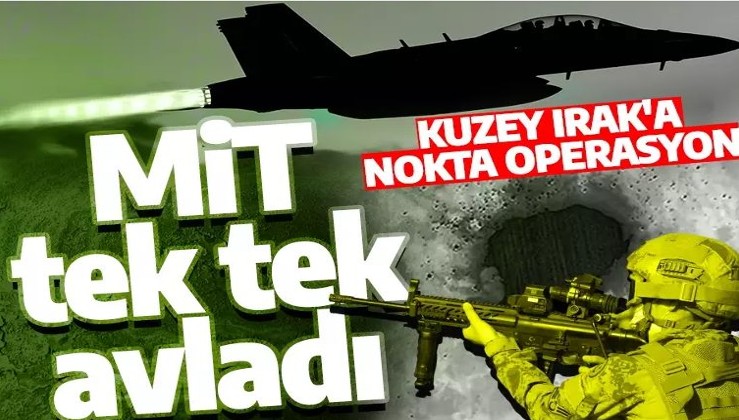 Son dakika: MİT'ten nokta operasyon! 6 PKK'lı terörist etkisiz hale getirildi