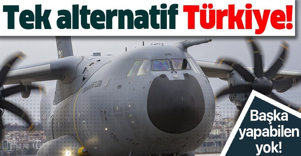 "Koca Yusuf" olarak bilinen A400M'lerin dünyadaki alternatif bakım merkezi Türkiye oldu
