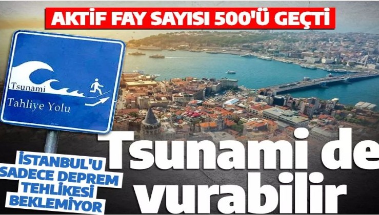 İstanbul'u bekleyen büyük tehlike! Sadece deprem değil tsunami de bekleniyor