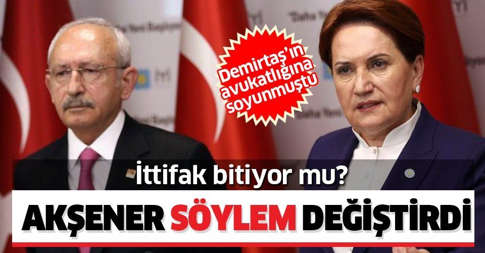 Milliyetçi dalga Akşener'i de etkiledi: Akşener: 'HDP PKK'dır'