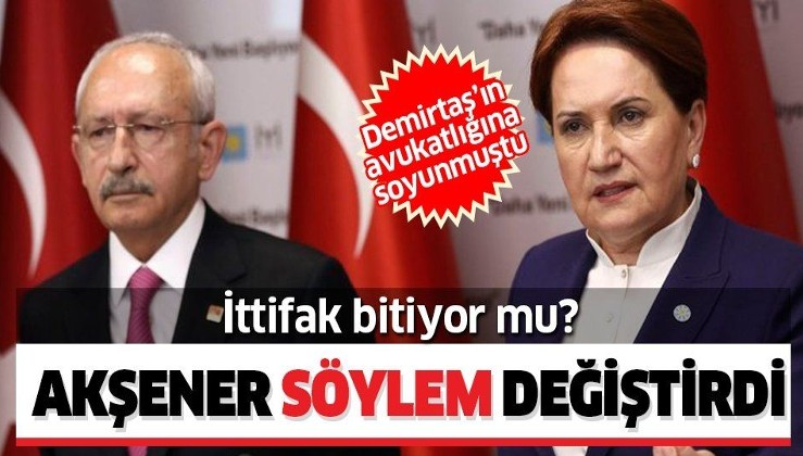 Milliyetçi dalga Akşener'i de etkiledi: Akşener: 'HDP PKK'dır'