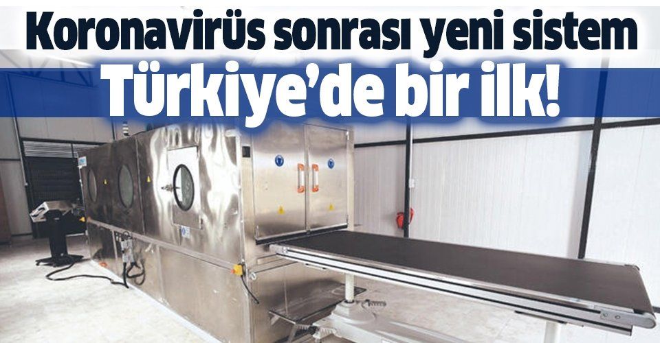 Türkiye'de bir ilk! Konya'da koronavirüs sonrası yeni sistem! El değmeden cenaze yıkama!