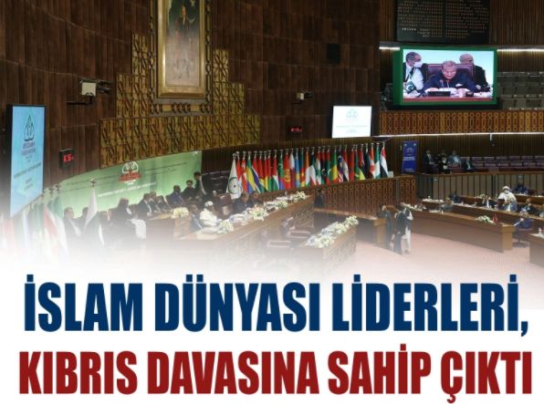 İslam dünyası liderleri, Kıbrıs davasına sahip çıktı