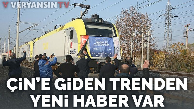Türkiye'den Çin’e giden ilk ihracat treni Ankara'dan geçti