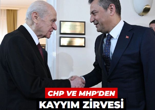 CHP ve MHP'den sürpriz görüşme: Gündem kayyım!