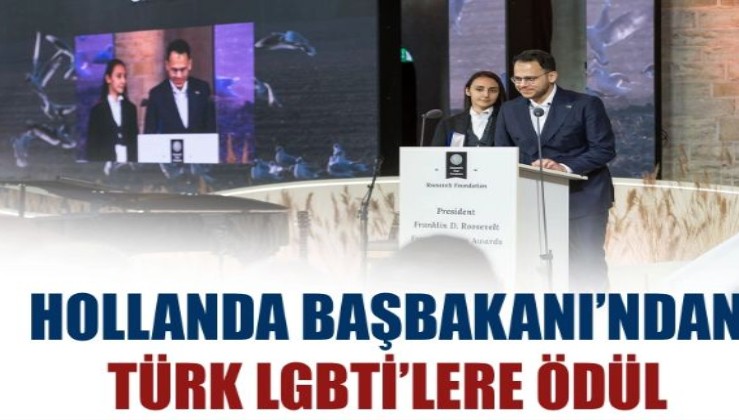 Hollanda Başbakanı’ndan Türk LGBTİ’lere ödül