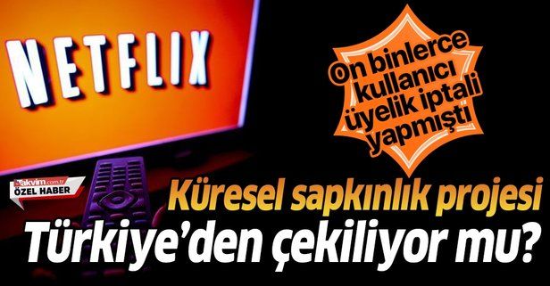 Küresel sapkınlık projesi Netflix Türkiye'den çekiliyor mu? Büyük tepki çekmişti