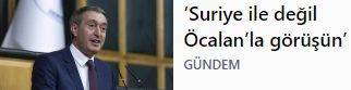 DEM: ’Suriye ile değil Öcalan’la görüşün’