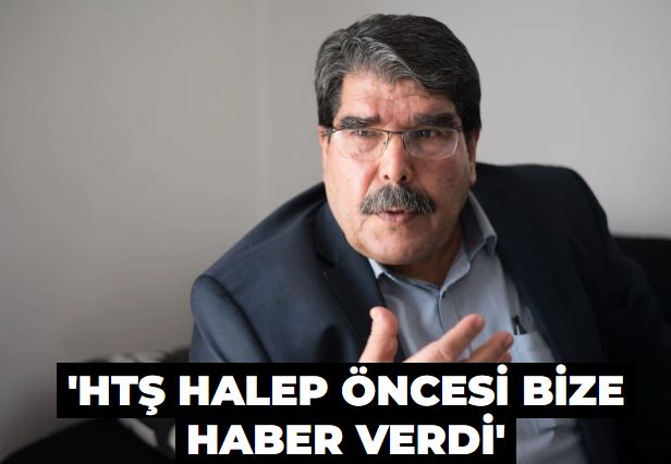 PYD'li Salih Müslim'den HTŞ açıklaması: Diyaloğa açığız
