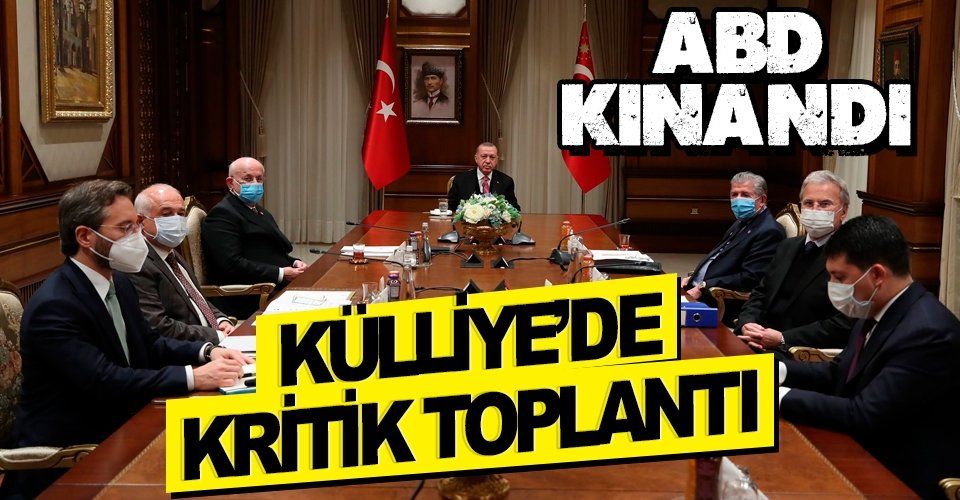 Son dakika: Cumhurbaşkanlığı Yüksek İstişare Kurulu Erdoğan liderliğinde toplandı