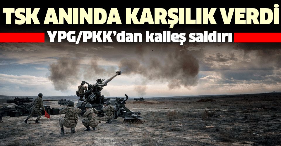 Son dakika: YPG/PKK Tel Rıfat'tan Azez'deki sivillere saldırdı.